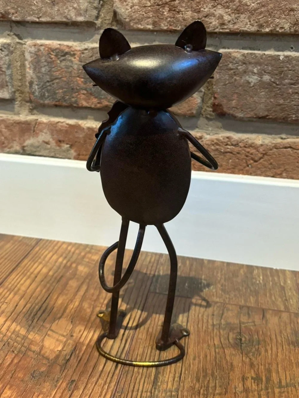 Cat Figurine Playing Violin
